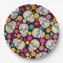 Search for sugar skull plates Dia de los muertos
