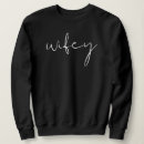 Search for bride sweatshirts hoodies Wifey