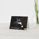 Search for funny cat thank you cards Kitty