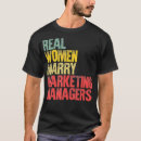 Search for marketing manager tshirts Media designer