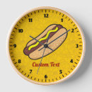 Search for sausage dog clocks Hotdog