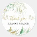 Search for green baby shower thank you stickers Greenery