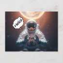 Search for outer postcards Astronaut