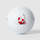 Search for santa golf balls Snow