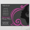 Search for school colours flyers Hairdresser