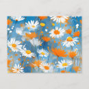 Search for blue wildflower postcards Orange