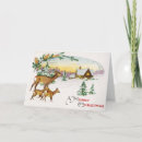 Search for vintage deer christmas cards Xmas