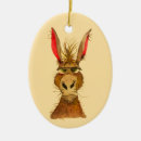 Search for donkey christmas tree decorations Watercolor