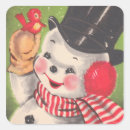 Search for retro snowman stickers Cute