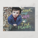 Search for green environment postcards Save the planet