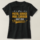 Search for postal tshirts Job