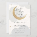 Search for under the stars birthday invitations Slumber party