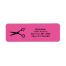 Search for hair salon return address labels Barber
