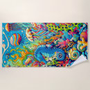 Search for fish beach towels Sea creatures