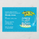 Search for cartoon frog invitations Baby