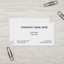 Search for blank business cards Black and white