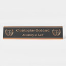Search for judge name plates Black