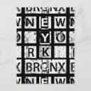 Search for typography postcards New york city