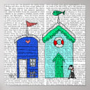 Search for beach huts posters Steampunk
