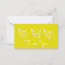 Search for bananas note cards Yellow