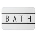 Search for farmhouse bath mats White