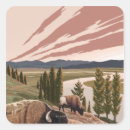 Search for vintage yellowstone stickers Wyoming