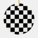 Search for checkered christmas tree decorations Racing