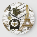 Search for paris clocks Gold