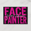 Search for painter chubby business cards White