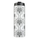 Search for white damask travel mugs Pattern
