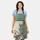 Search for green leaf aprons Grey