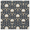 Search for halloween skull fabric Floral