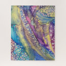Search for colourful watercolor art puzzles Artistic