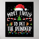 Search for christmas reindeer posters Most