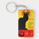 Search for halloween key rings Black cat