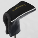 Search for black and gold golf head covers Script