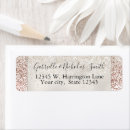Search for glitz return address labels Elegant