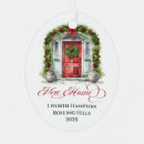 Search for metallic christmas tree decorations 1st