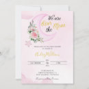 Search for moon and back baby shower invitations Over the moon