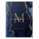 Search for navy and gold notebooks For her