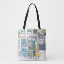 Search for abby cadabby sesame street tote bags Oscar the grouch