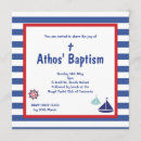 Search for red christening invitations Cute