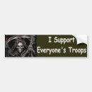 Search for support troops bumper stickers Peace