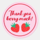 Search for strawberry thank you stickers Script