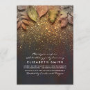Search for fall leaves birthday invitations Rustic