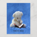 Search for reading postcards Blue
