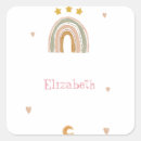 Search for cute rainbow and stars stickers Watercolor