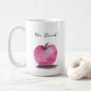 Search for watercolor apple mugs Best teacher ever
