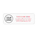 Search for business return address labels Your logo here