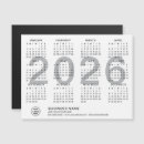Search for business card calendars Minimalist